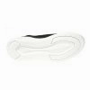 Venettini Venus Black Knit White Bar Sneaker Sock Shoes