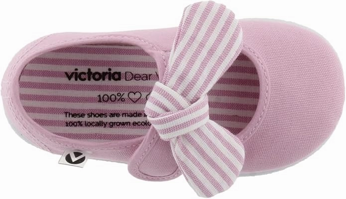 Victoria Girl's OJAL Canvas Mary Jane Shoes - Petalo