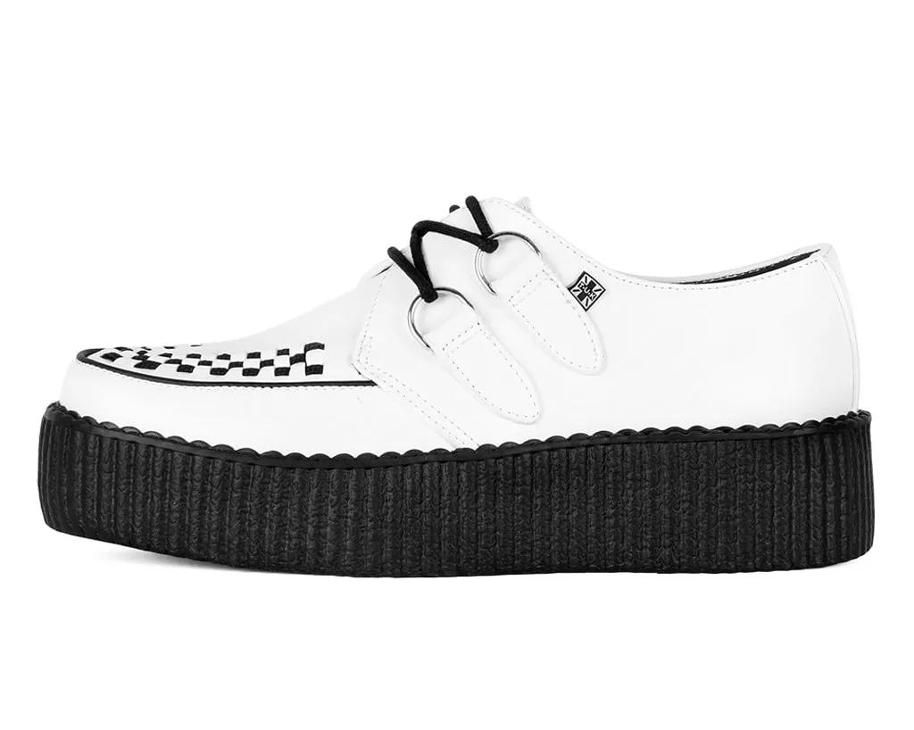 White Leather Viva Mondo Creeper