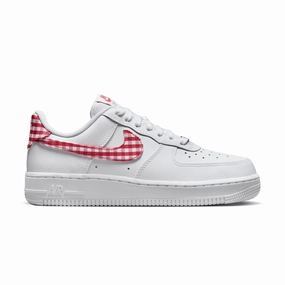 Wmns Air Force 1 07 'Gingham Red'