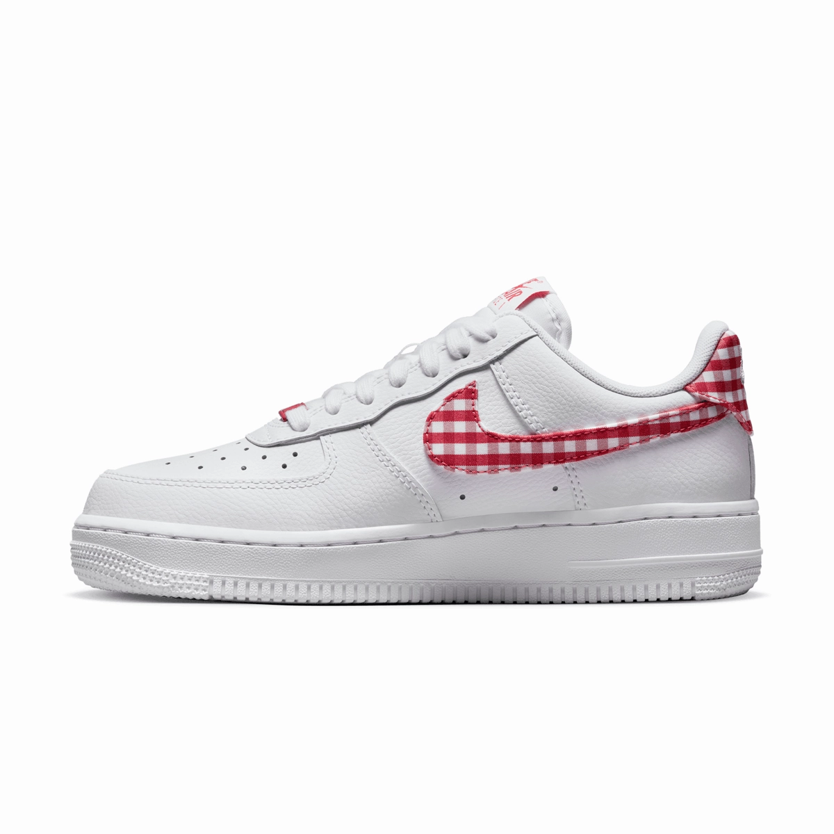 Wmns Air Force 1 07 'Gingham Red'