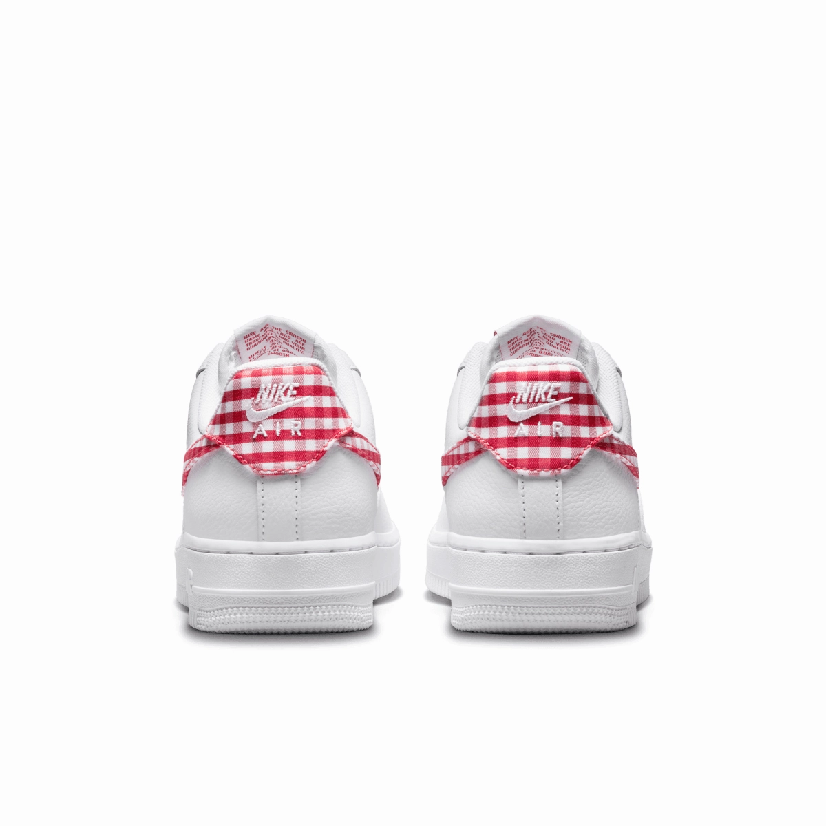 Wmns Air Force 1 07 'Gingham Red'