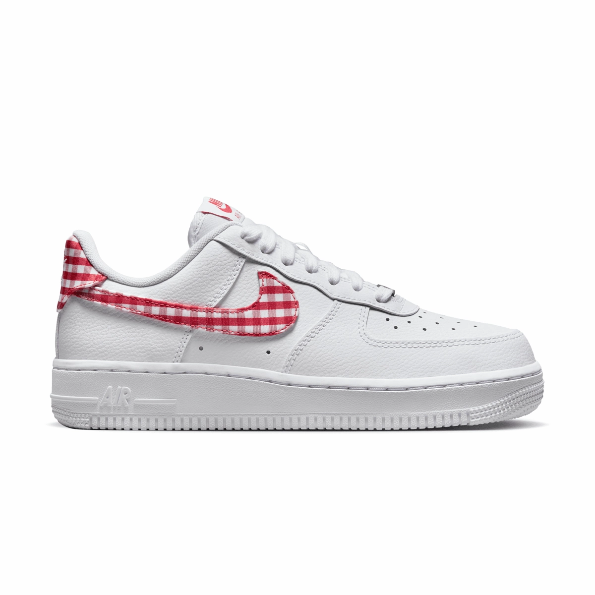 Wmns Air Force 1 07 'Gingham Red'
