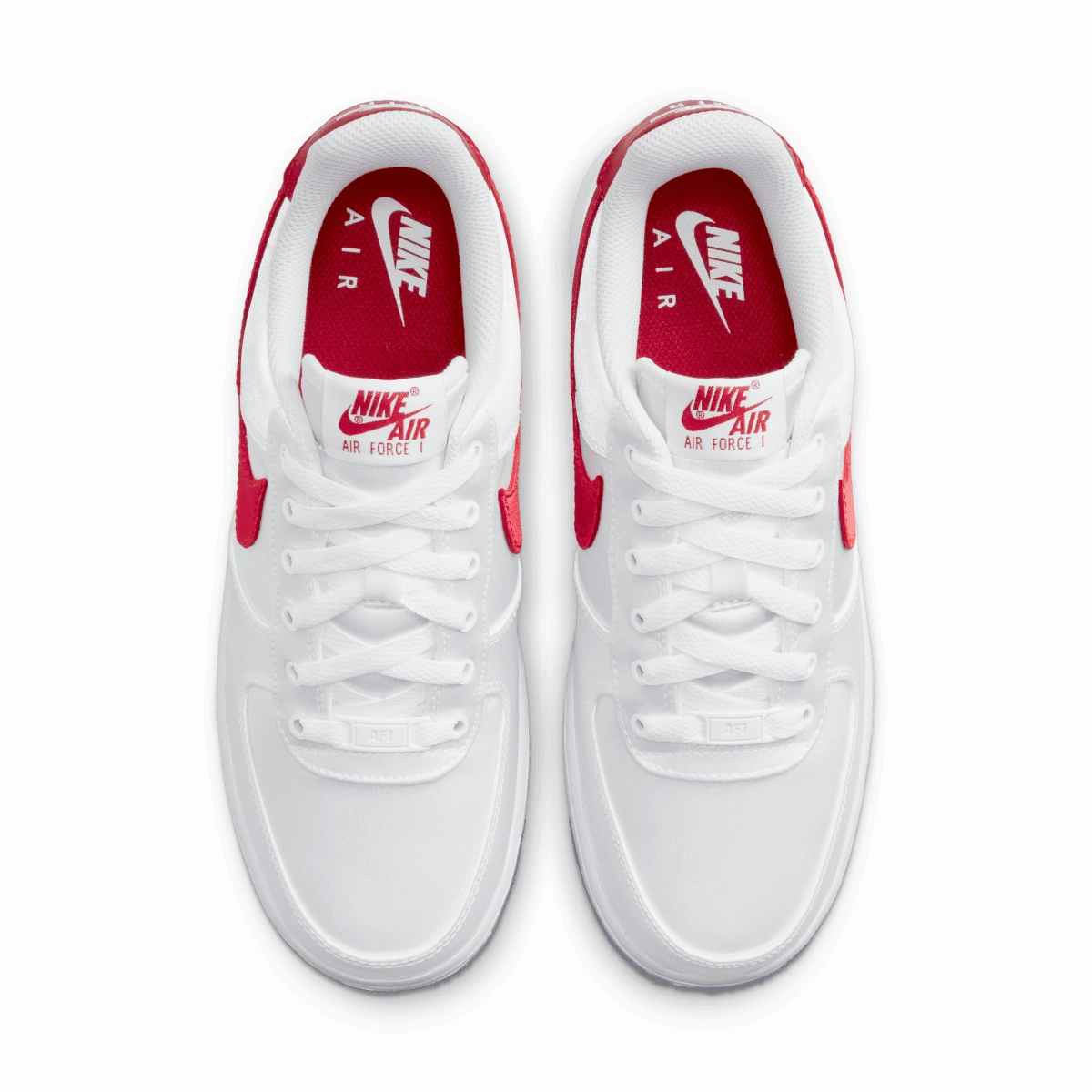 Wmns Air Force 1 07 'Satin White Red'
