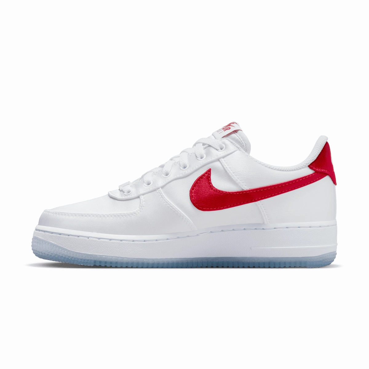 Wmns Air Force 1 07 'Satin White Red'