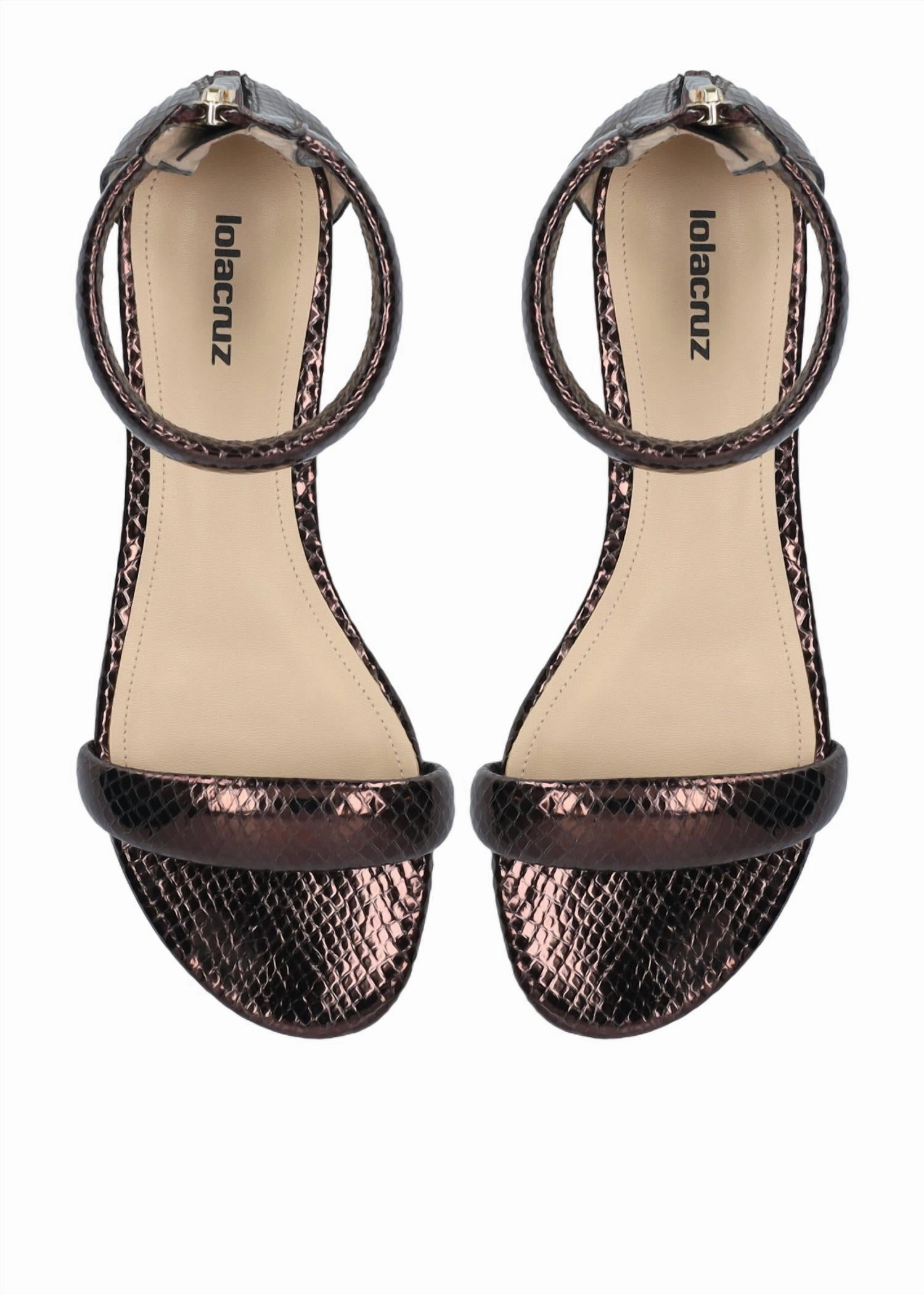 Women's Amy Flat Sandals In Dark Brown
