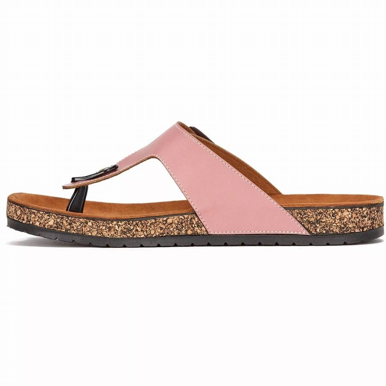 Women's Casual Flip Flops With Comfort Insole In Pink
