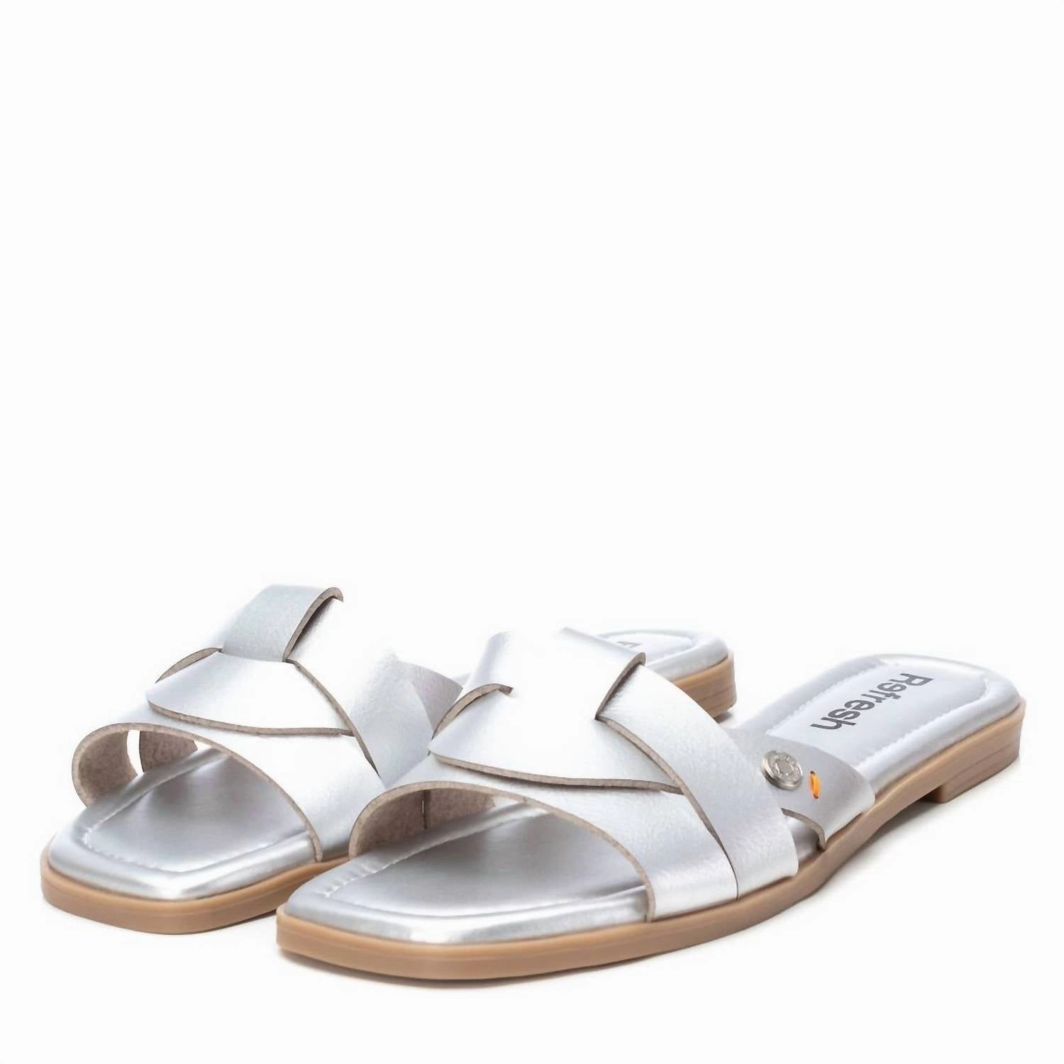 Women's Casual Sandals In Silver