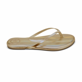 Women's Indie Sandal In Gold Metallic