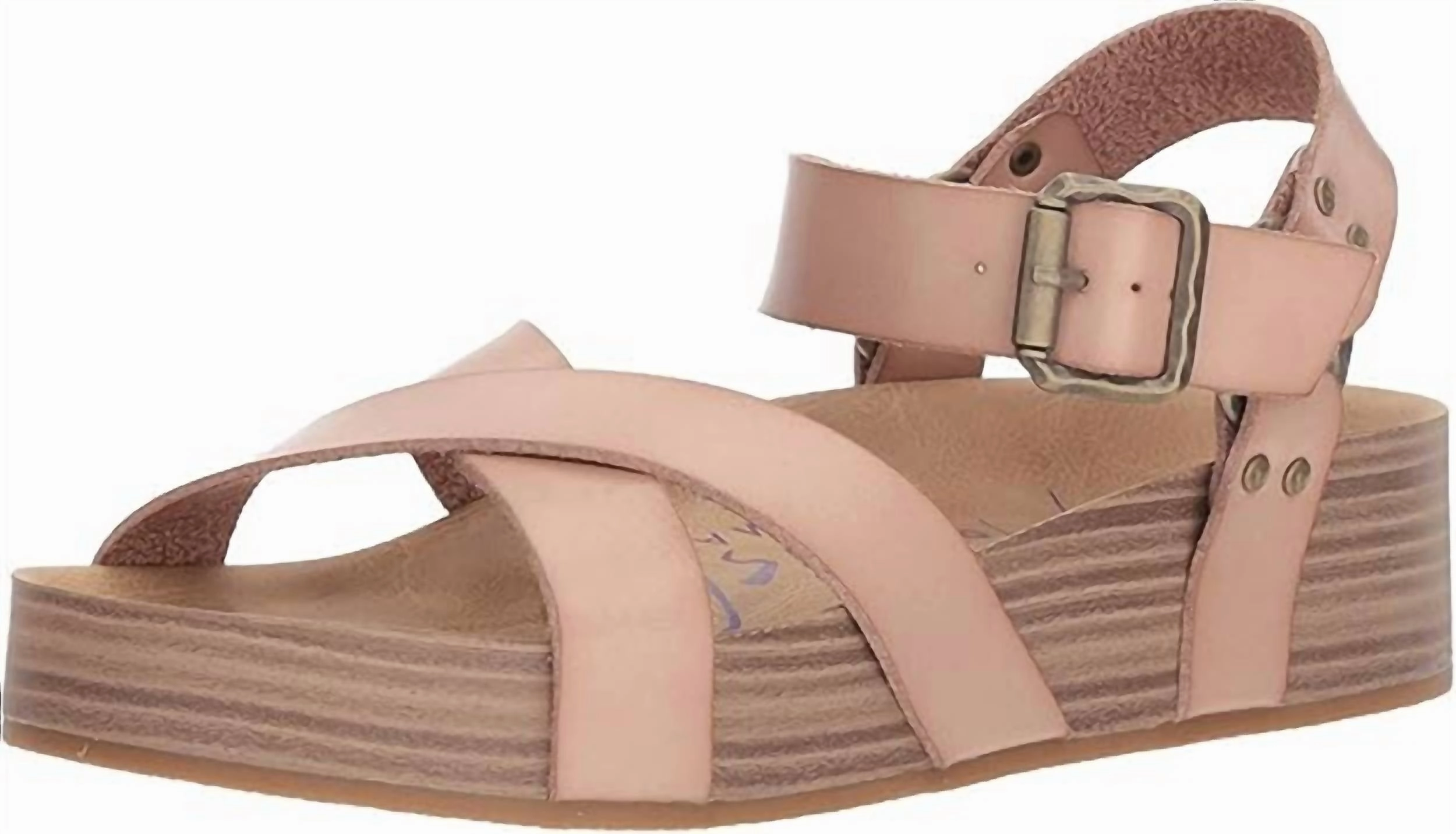 Women's Makara Sandals In Blush Dyecut