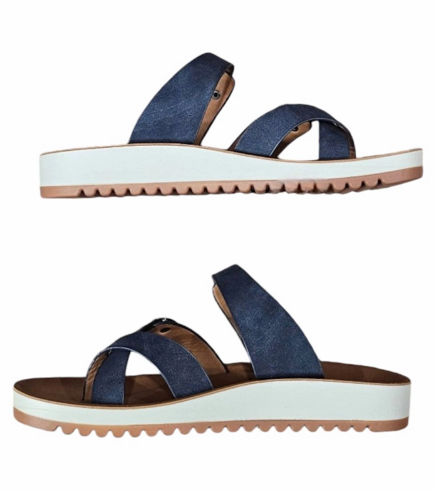 Women's Nin Sandal In Navy