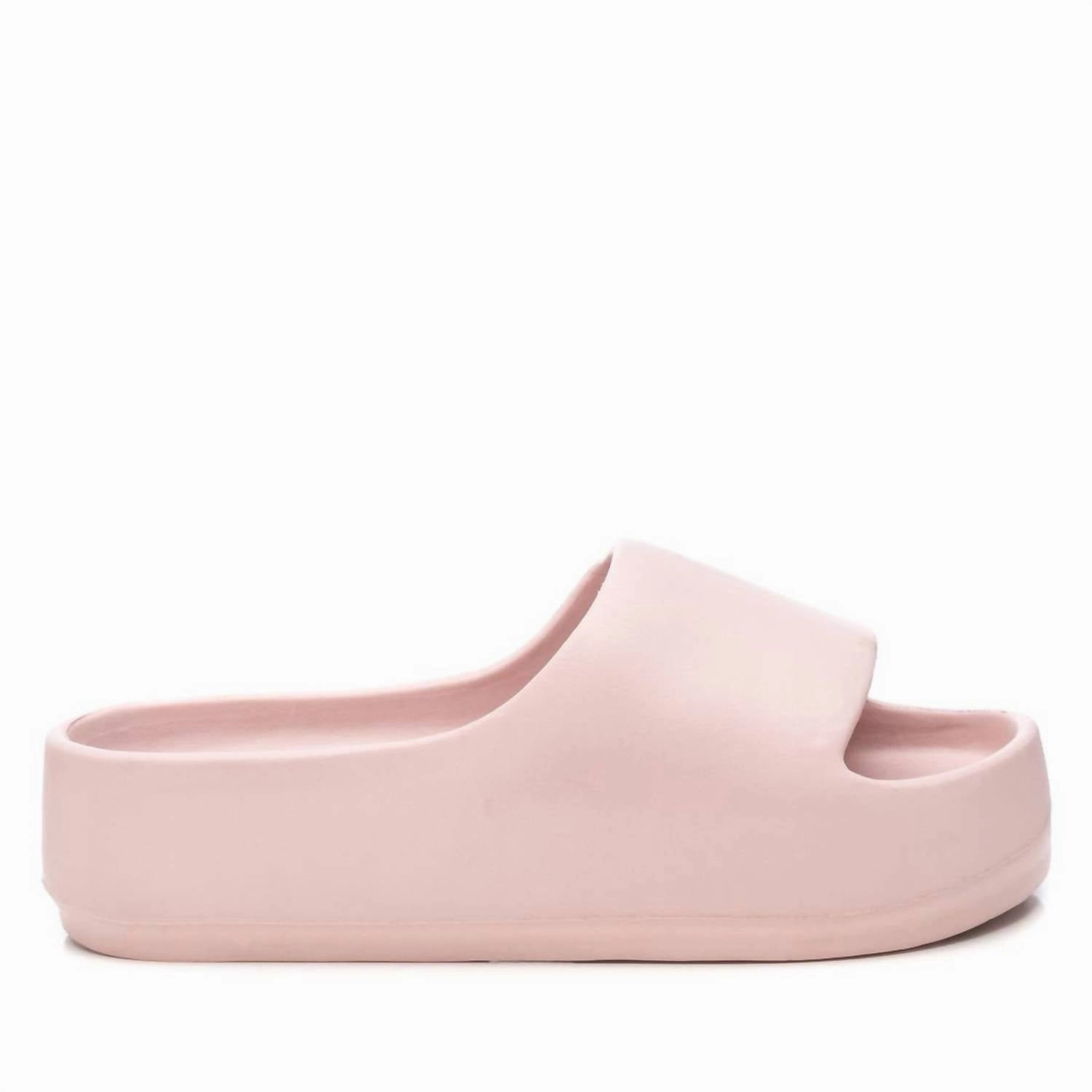 Women's Rubber Sandals In Nude
