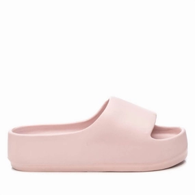 Women's Rubber Sandals In Nude