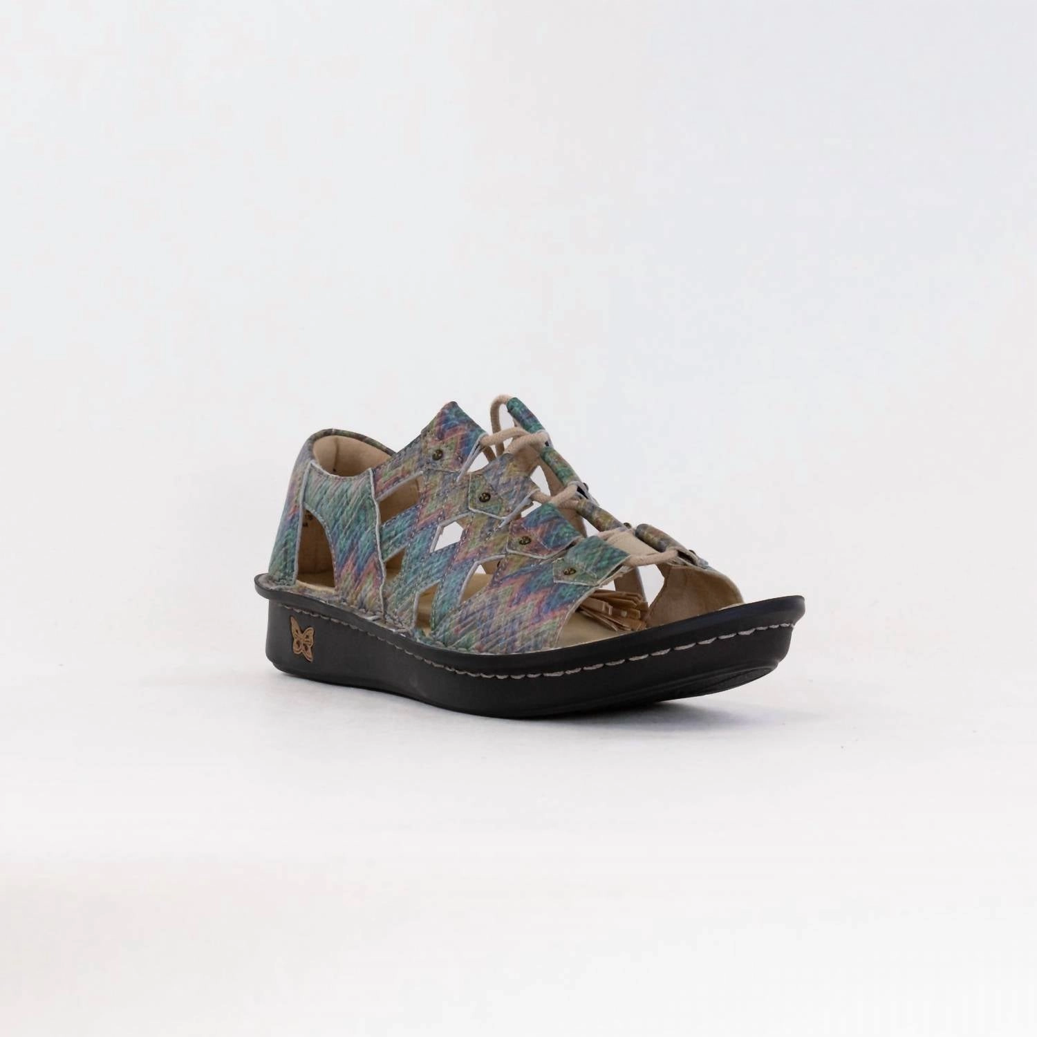 Women's Valerie Sandal In Woven Wonder