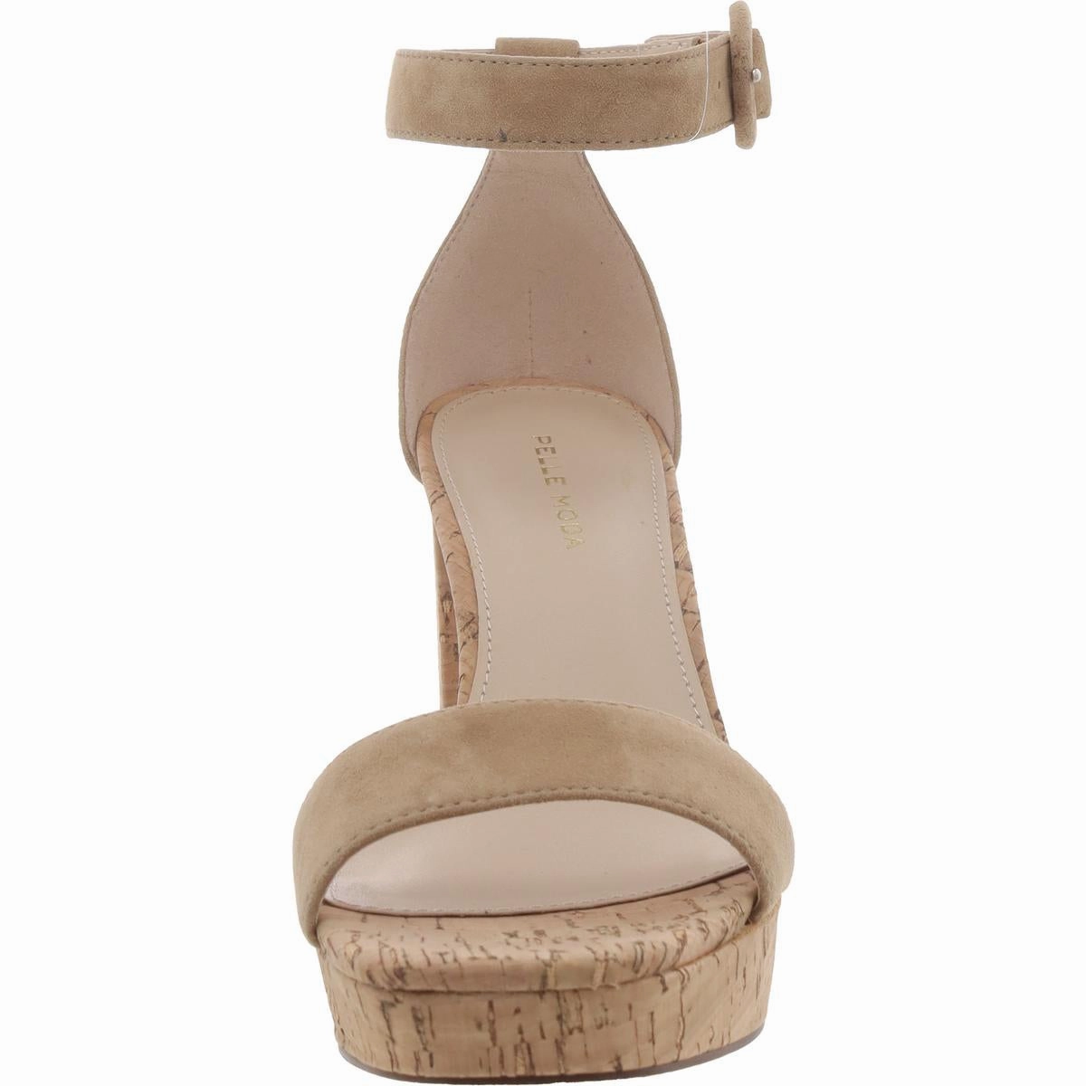 Womens Leather Ankle Strap Heels