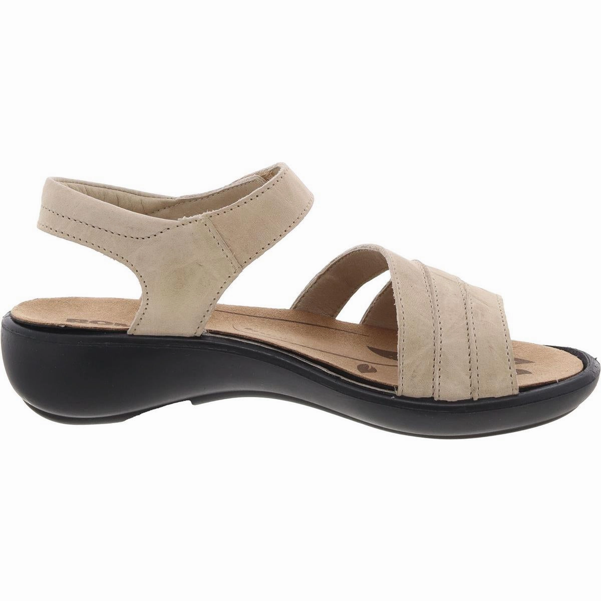 Womens Leather Strappy Ankle Strap