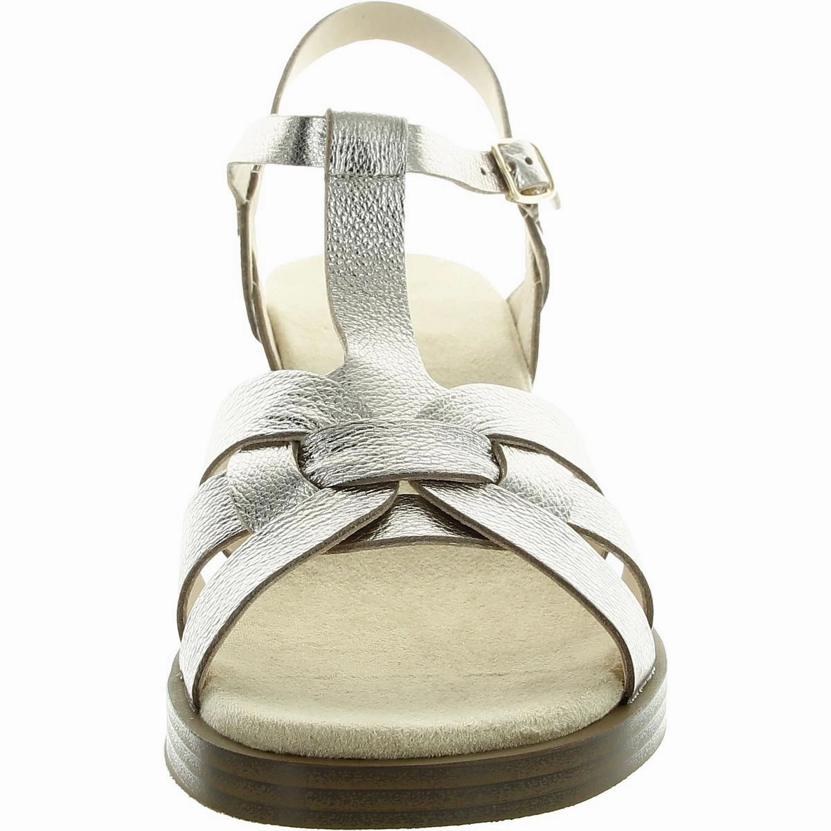 Womens Strappy Leather Ankle Strap