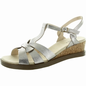 Womens Strappy Leather Ankle Strap