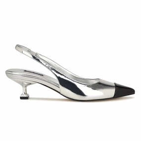 Workit Pointy Cap Toe Slingbacks